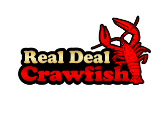 Real Deal Crawfish logo design by BeDesign
