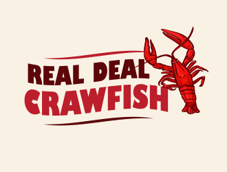 Real Deal Crawfish logo design by BeDesign