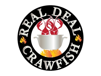Real Deal Crawfish logo design by drifelm