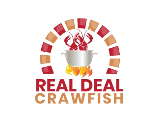 Real Deal Crawfish logo design by drifelm