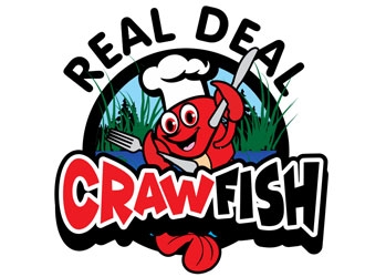 Real Deal Crawfish logo design by creativemind01