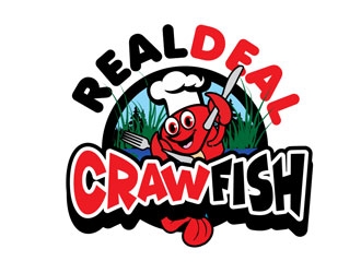 Real Deal Crawfish logo design by creativemind01