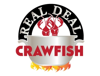 Real Deal Crawfish logo design by drifelm