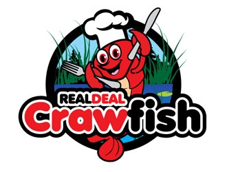 Real Deal Crawfish logo design by creativemind01