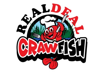 Real Deal Crawfish logo design by creativemind01