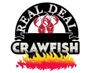 Real Deal Crawfish logo design by drifelm