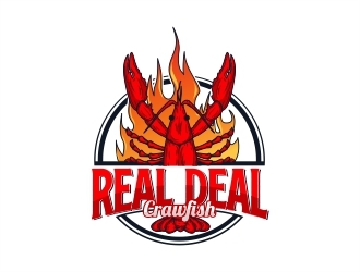 Real Deal Crawfish logo design by Alfatih05