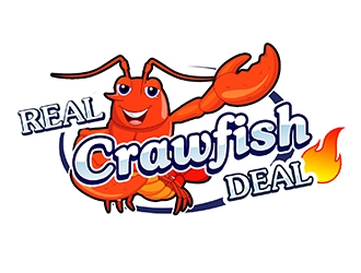 Real Deal Crawfish logo design by PrimalGraphics