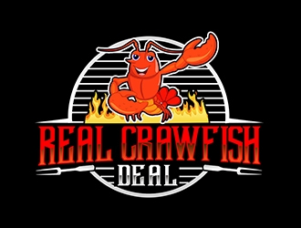 Real Deal Crawfish logo design by PrimalGraphics