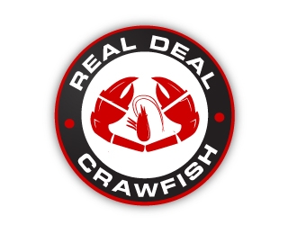 Real Deal Crawfish logo design by AamirKhan