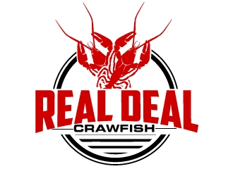 Real Deal Crawfish logo design by AamirKhan