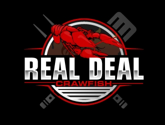 Real Deal Crawfish logo design by AamirKhan