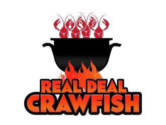 Real Deal Crawfish logo design by drifelm
