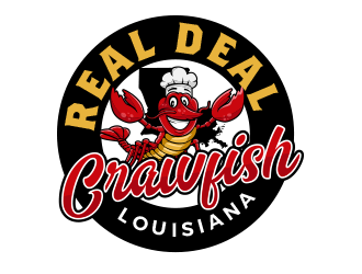 Real Deal Crawfish logo design by scriotx