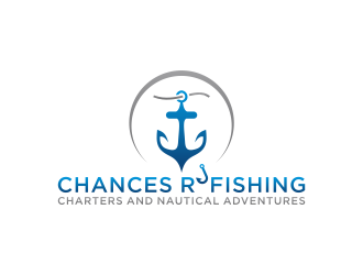 Chances R’ Fishing Charters and Nautical Adventures logo design by checx