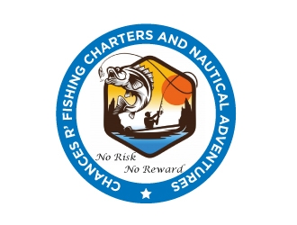 Chances R’ Fishing Charters and Nautical Adventures logo design by Aslam