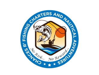 Chances R’ Fishing Charters and Nautical Adventures logo design by Aslam