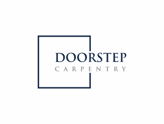 Doorstep Carpentry logo design by menanagan