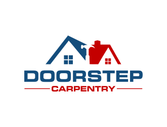 Doorstep Carpentry logo design by Girly