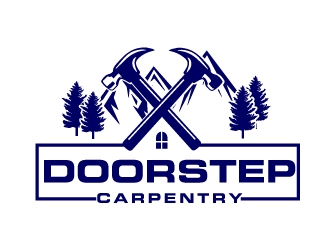 Doorstep Carpentry logo design by AamirKhan