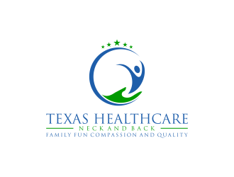 Texas Healthcare Neck and Back logo design by Editor
