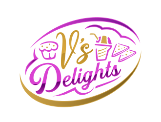 Vs Delights logo design by Gopil