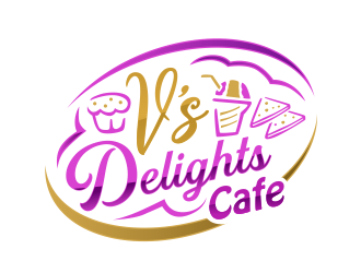 Vs Delights logo design by Gopil