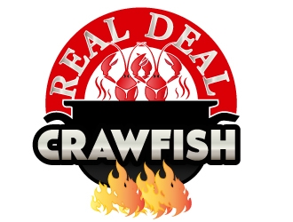 Real Deal Crawfish logo design by drifelm