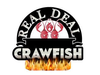 Real Deal Crawfish logo design by drifelm