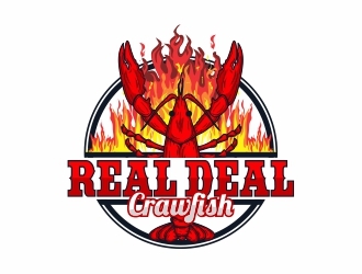 Real Deal Crawfish logo design by Alfatih05