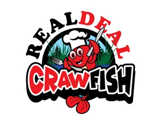 Real Deal Crawfish logo design by creativemind01