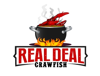 Real Deal Crawfish logo design by AamirKhan