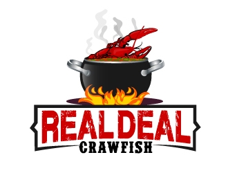Real Deal Crawfish logo design by AamirKhan