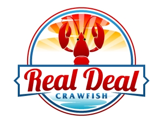 Real Deal Crawfish logo design by Kirito