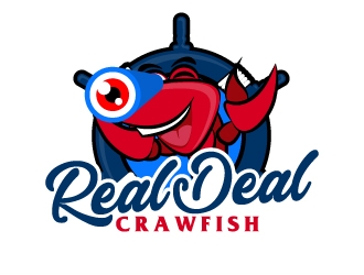 Real Deal Crawfish logo design by Kirito