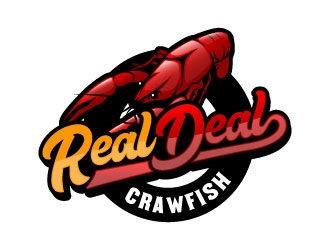 Real Deal Crawfish logo design by daywalker