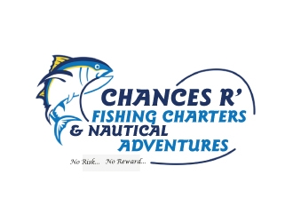 Chances R’ Fishing Charters and Nautical Adventures logo design by Aslam