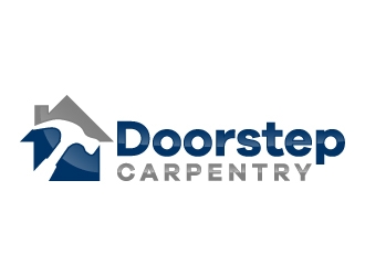 Doorstep Carpentry logo design by Kirito