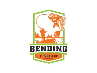 Bending Tips Bait Co logo design by Webphixo