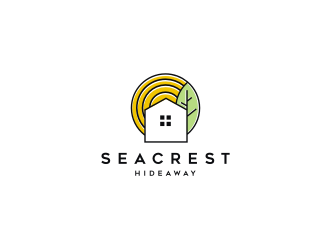 Seacrest Hideaway logo design by kevlogo