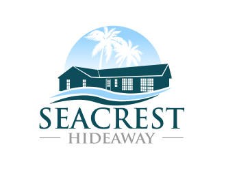 Seacrest Hideaway logo design by serprimero