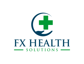 Fx Health Solutions logo design by p0peye