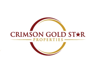 Crimson Gold Star Properties logo design by Creativeminds