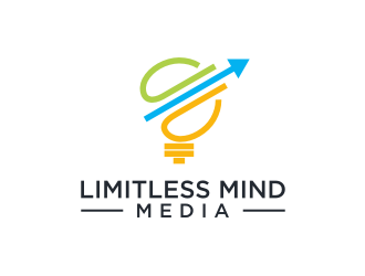 Limitless Mind Media logo design by Garmos