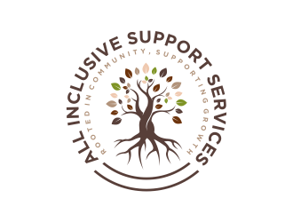 All Inclusive Support Services (AISS) logo design by exitum