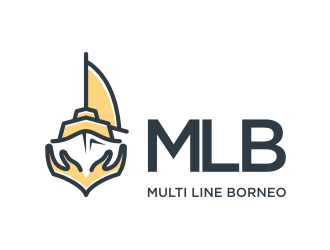 MLB - Multi Line Borneo logo design by Garmos
