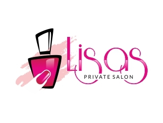 Lisas Private Salon logo design by ruki
