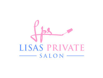 Lisas Private Salon logo design by Franky.