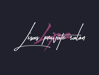 Lisas Private Salon logo design by goblin