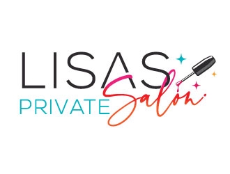 Lisas Private Salon logo design by invento